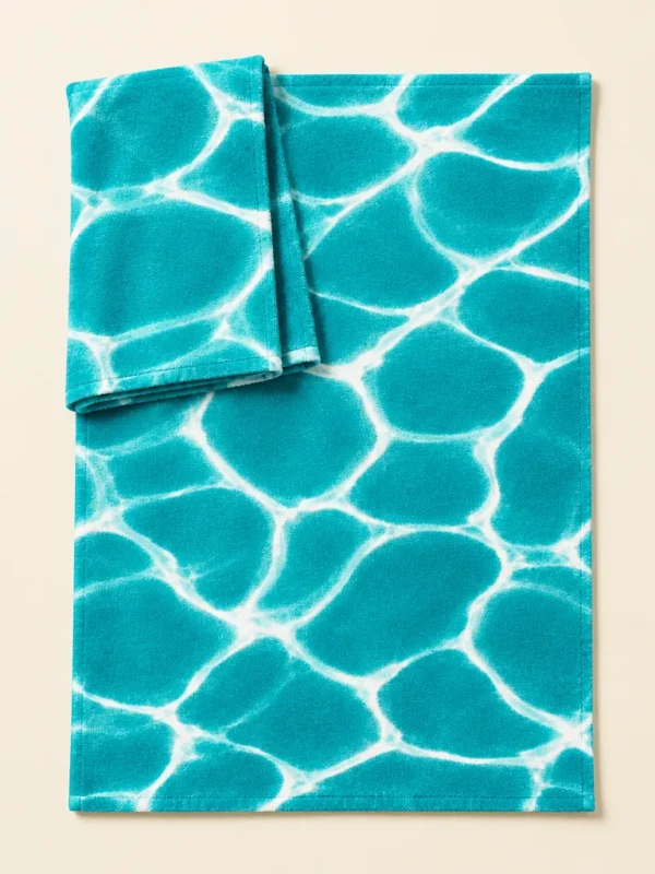 Big Ripple Beach Towel, flat-lay product photo