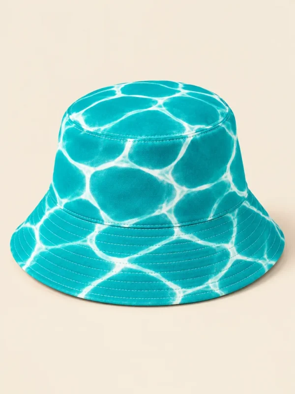 Big Ripple Bucket Hat, flat-lay product photo