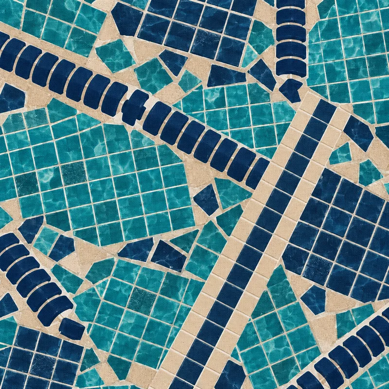 Lane Mosaic-print