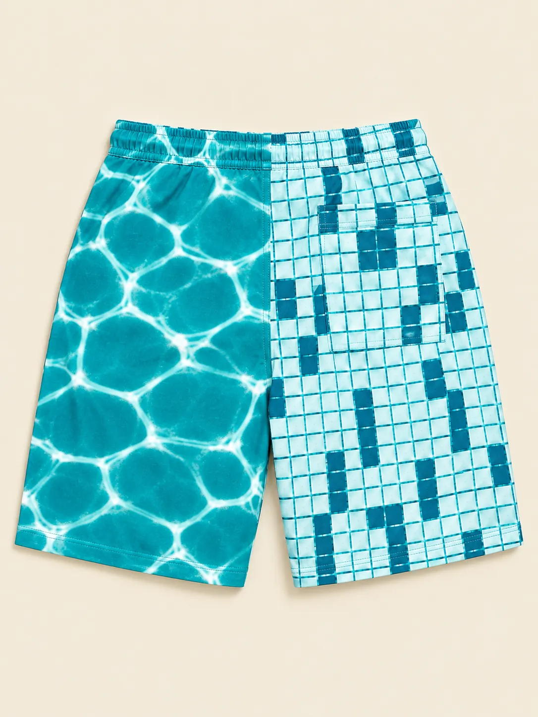 The Deckchair Split Swim Short, back view