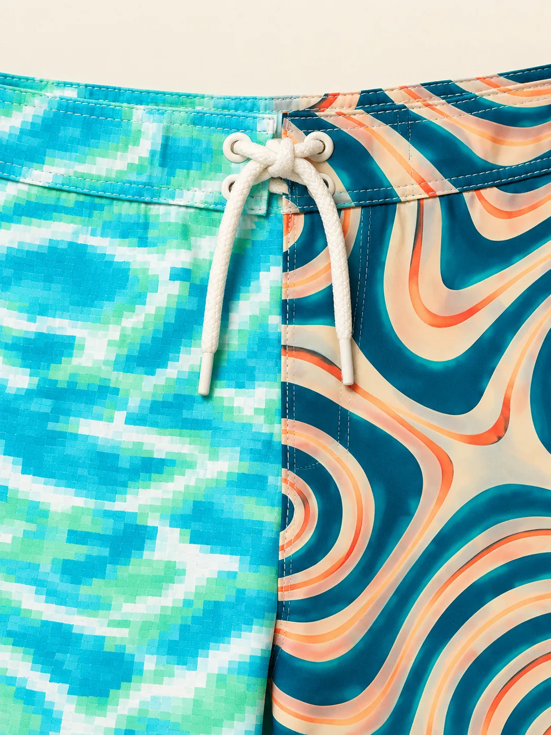 The Jackknife Split Board Short, close-up detail