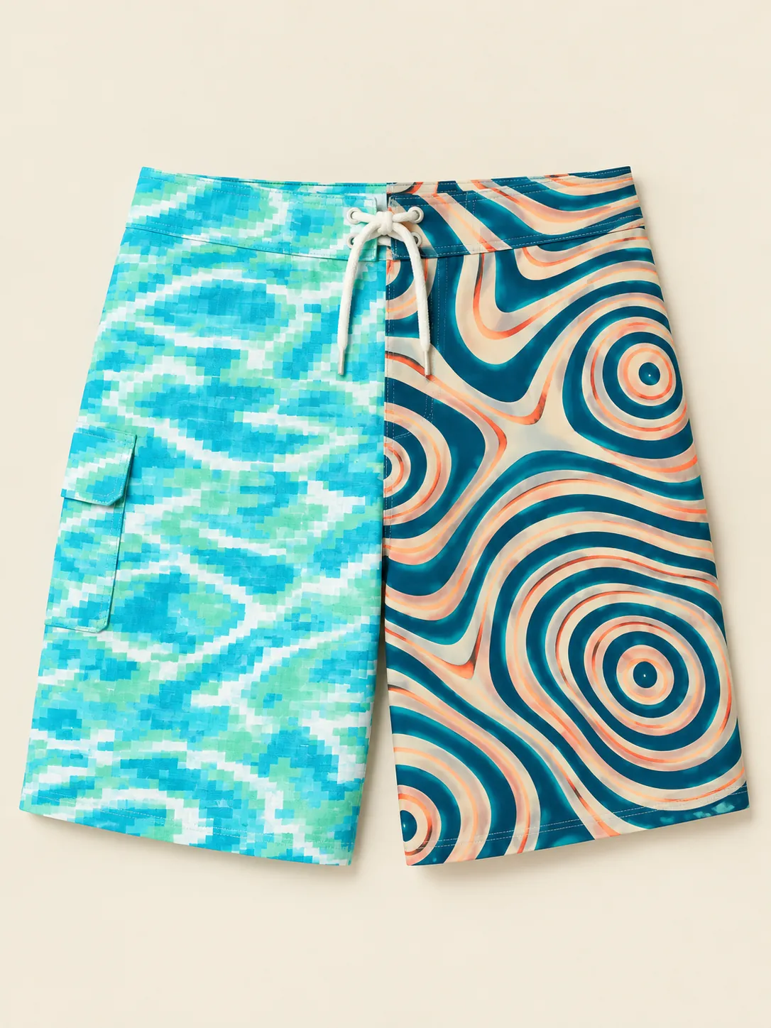 The Jackknife Split Board Short, flat-lay product photo