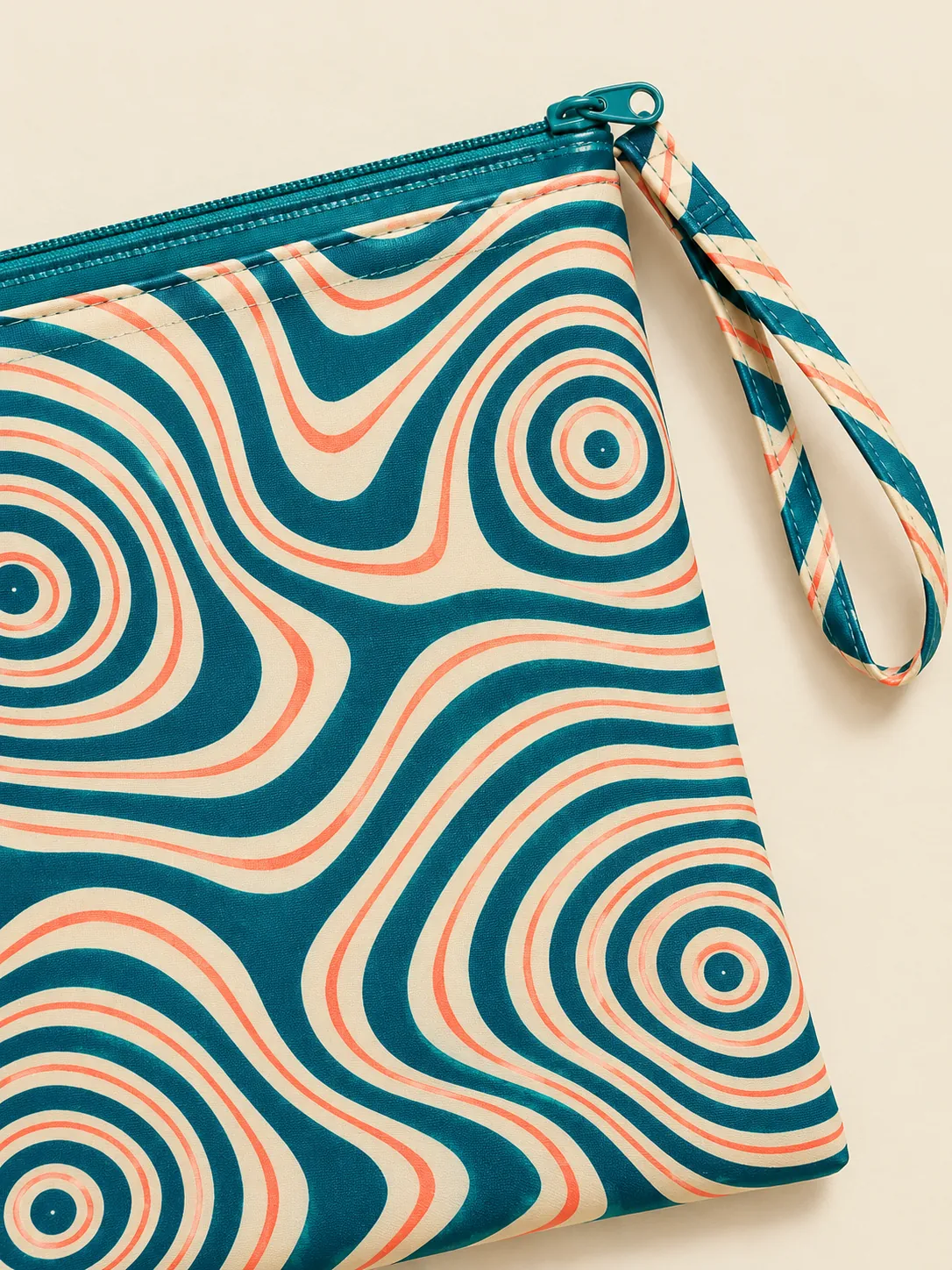 Wobble Zip Dry Pouch, close-up detail