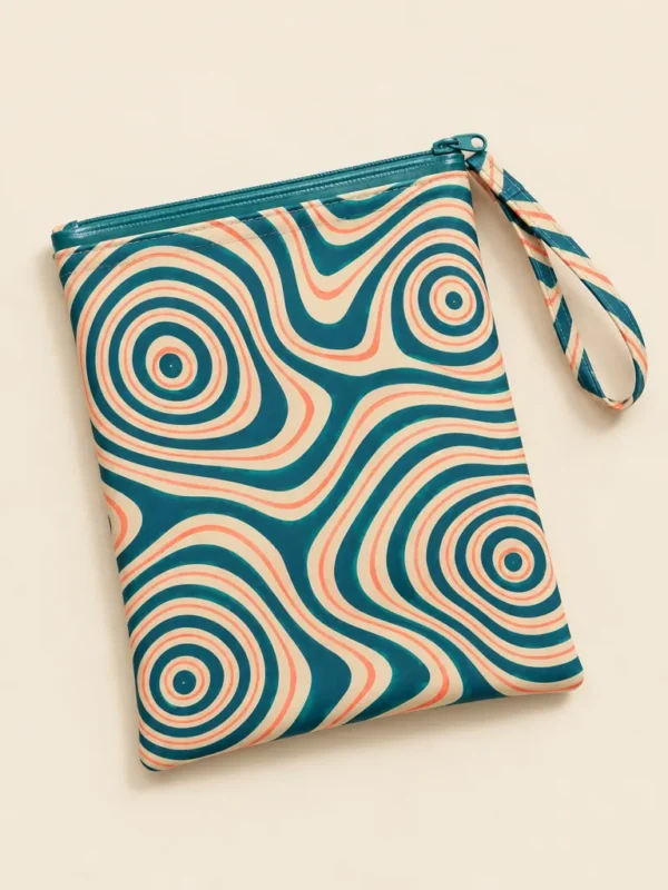 Wobble Zip Dry Pouch, flat-lay product photo